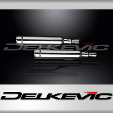 KIT SCARICO SILENZIATORE PERSONALIZZATO YAMAHA XVS1100/A DRAGSTAR 1998-2009 410mm Bull Nose