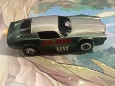 Vintage Tyco Pro Trick Camaro Funny Car HO Slot Car Body 1970s Green - Repair
