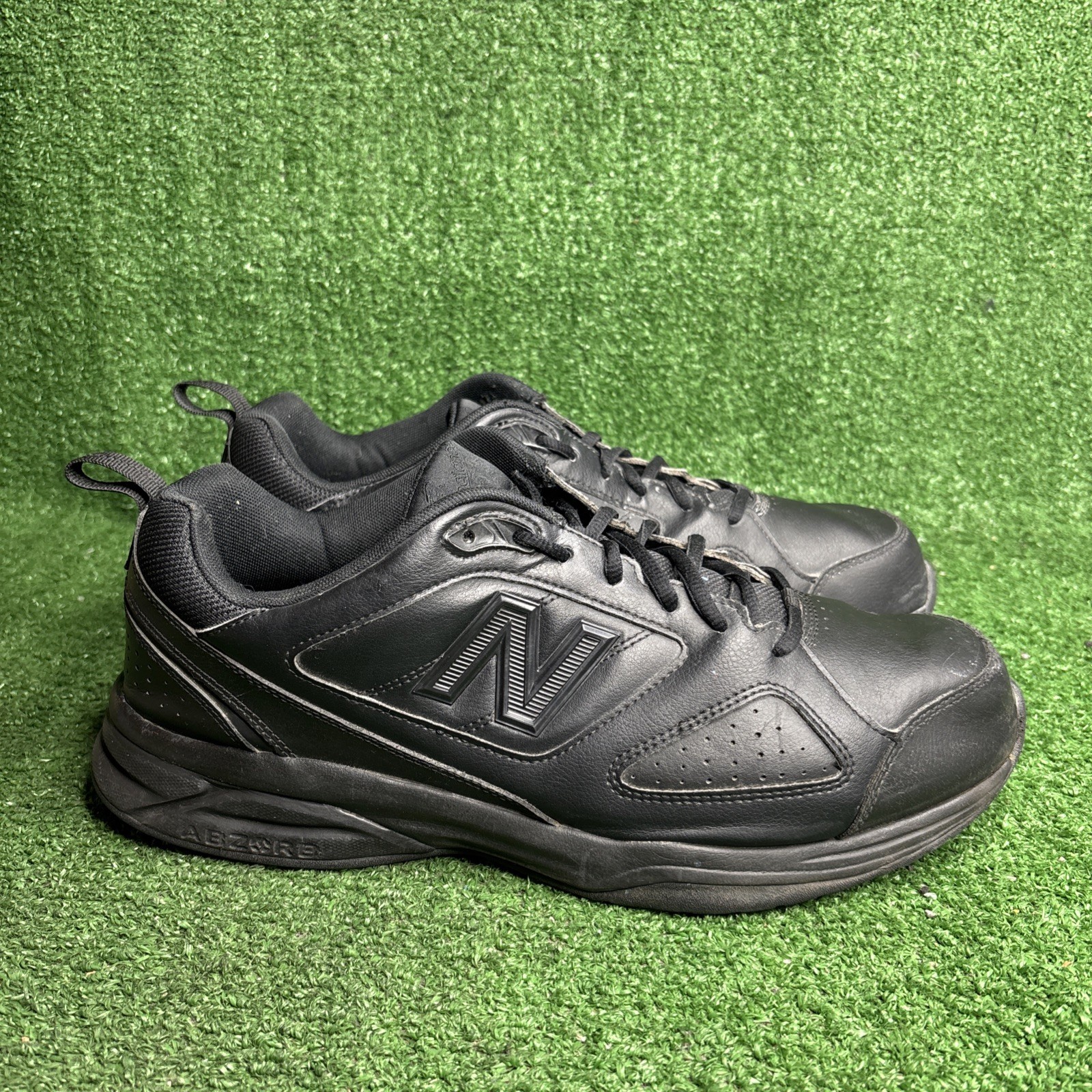 SAOLA Scarpe da allenamento New Balance 623v3 in pelle nera MX623AB3 da uomo taglia 13 larghe 4E