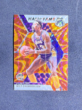 2019-20 Panini Mosaic Wilt Chamberlain #285 Orange Reactive Prizm