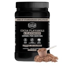 2PCS Black Forest High Flavanol Cocoa Powder and Flavonoids Supplements 1200mg