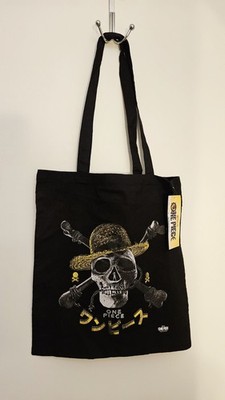 NEW Netflix ONE PIECE Pirate Black Tote Bag Santa Monica Pier Premiere 2023 RARE