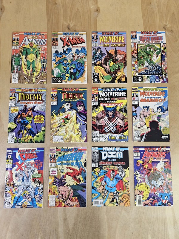 What If Comic Lot 19,23,24,25,32,33,37,43,46,48,52,55
