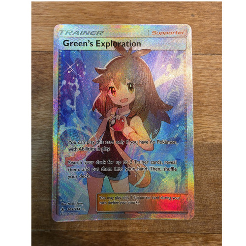 Green's Exploration (Full Art) — Unbroken Bonds