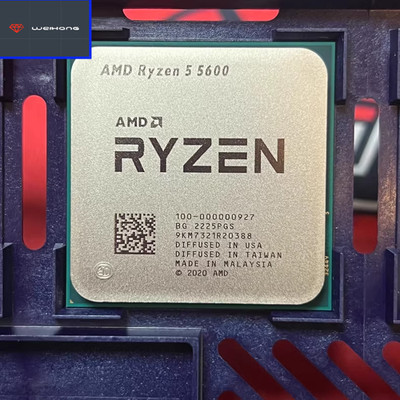 AMD Ryzen 5 5600 AM4 CPU Processor R5 5600 3.5 GHz Six-Core 12