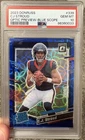 2023 Panini Rated Rookie C.J. Stroud #339 Optic Blue Scope Prizm (RC), PSA 10