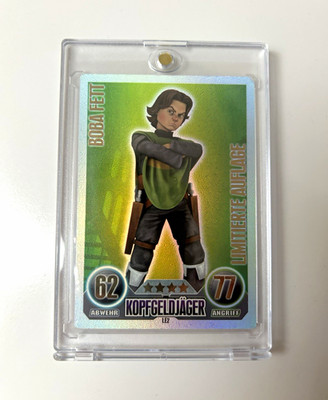 Star Wars Force Attax Boba Fett LE2 Kopfgeldjäger