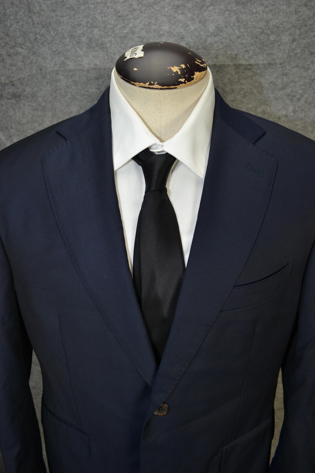 Suitsupply Blazer Mens 40 Navy Blue Wool Super 110s Jacket 2 Button Notch Lapel