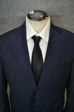 Suitsupply Blazer Mens 40 Navy Blue Wool Super 110s Jacket 2 Button Notch Lapel