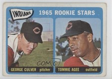 1965 Topps 1965 Rookie Stars George Culver Tommie Agee #166 14tz