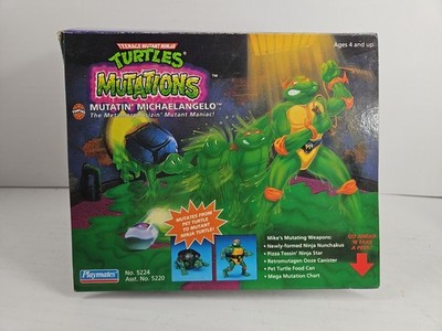 Teenage Mutant Ninja Turtles 1992 Mutations Michaelangelo Figure And Box Only