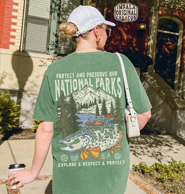 National Parks Front Back Comfort Tee