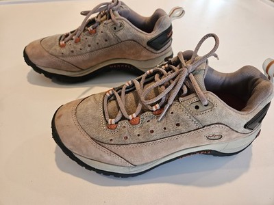 Womens Merrell Nerve Hiking Shoes Gray Tan Orange US 6.5 NICE!  CLEAN!