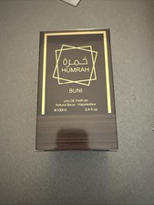 Humrah Buni Eau de Parfum 3.4 oz 100ml New Sealed Arabic Fragrance