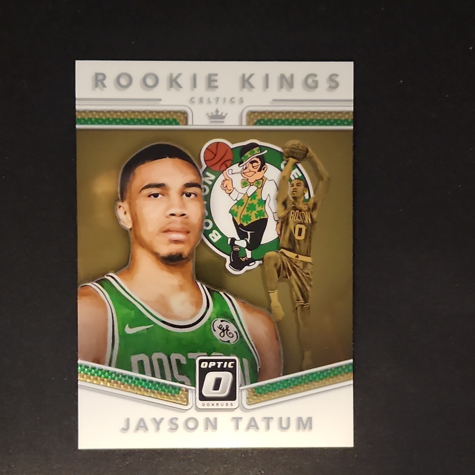 Panini 2017-18 Donruss Optic Rookie Kings Jayson Tatum #3 Boston Celtics Card