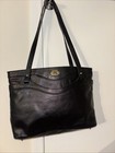 Vintage Original Etienne Aigner Large Black Leather Purse