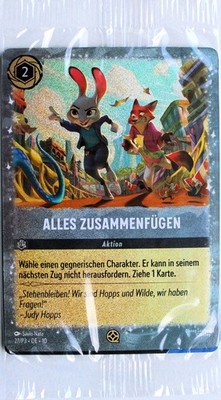 Disney Lorcana Promopack - 27/P3 Alles zusammenfügen + 1 x Werbekarte
