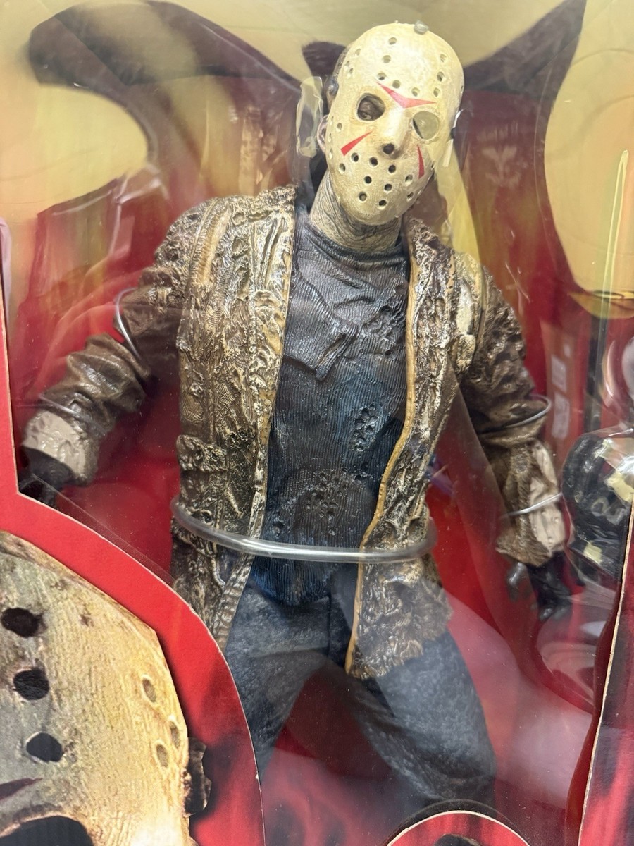 Jason Voorhees 19インチ アクションフィギュア Freddy Vs Jason 19 INCH JASON VOORHEES FIGURE NECA 2004 | eBay