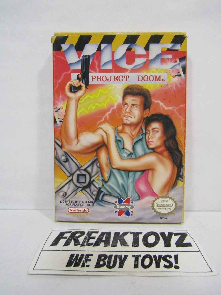 Jeux Vice Project Doom Nes CIB