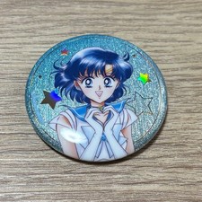 Sailor Moon Sailor Moon Aurora Lame Can Badge Sailor Mercury Store exclusive