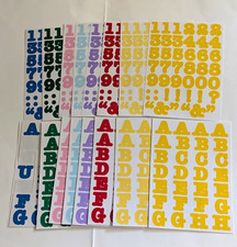 Creative Memories Alphabet Numbers Punctuation Stickers Multi Colors