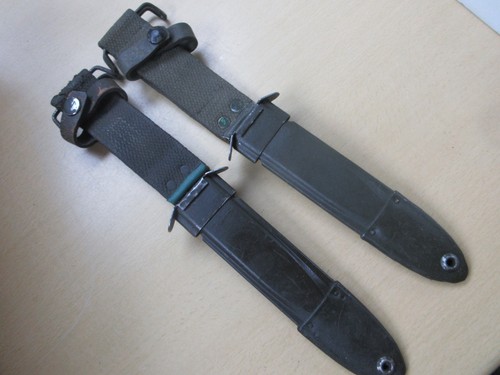 Original Army Scheide M8A1 M8 für Garand M1 Bajonett Bajonettscheide Scabbard - Picture 3 of 5