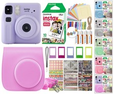 Fujifilm Instax Mini SE Instant Camera  10 Film Print Accessory Kit All Colors