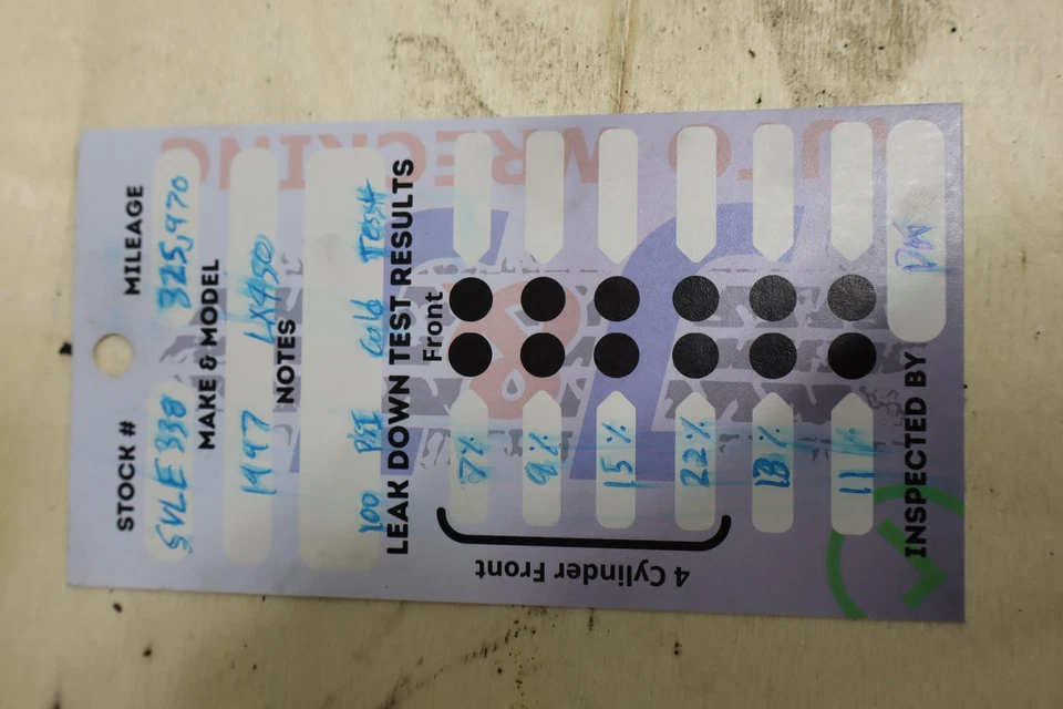 96-98 Lexus LX450 4.5L Inline 6 Cylinder (1FZFE) Engine W/Accessories *See Notes Foto 2 de 4