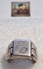 CHEVALIÈRE EN ARGENT