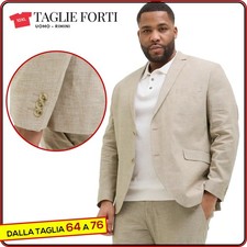 PLUS SIZE men's stretch jacket cotton-linen from 64 to 72 Jack Jones
