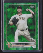 2022 Topps Chrome Update Sapphire Edition #US63 Jake McGee Green #/75