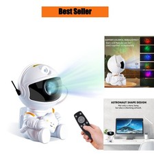 Astronaut Galaxy Projector Night Light Remote LED Star Lamp