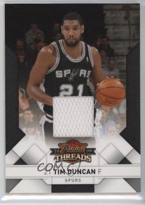 2009-10 Panini Threads Jerseys 23/100 Tim Duncan #11 HOF 04ys