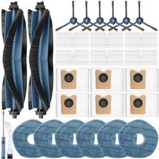 28Pack Omni C20 Accessories Kit,Compatible with Eufy Omni C20 Robot Vacuum,2 ...