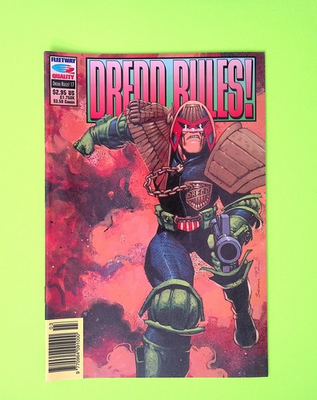 #ad Dredd Rules #17 1993 Fleetway AP IPC High Grade Comic Book W278 52 $11.99