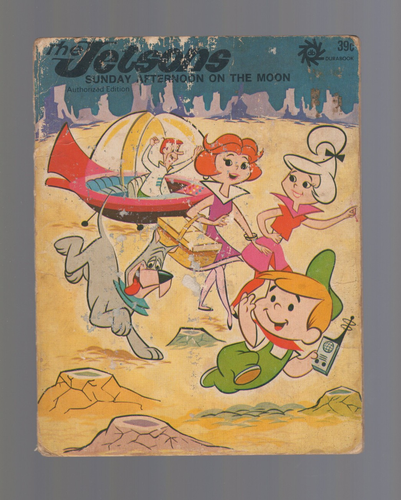 The Jetsons 1972 Durabook - Sunday Afternoon on the Moon - Lower Grade - Picture 2 of 2