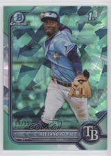 2022 Bowman Sapphire Chrome Prospects Aqua 8/55 Alejandro Pie #BCP-99 4k8