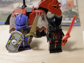 LEGO Knight's Kingdom 8777 Complete Vladek Encounter Minifigures Instructions