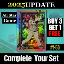 2025 Topps Update All-Star Game Foil Inserts You Pick Complete Your Set