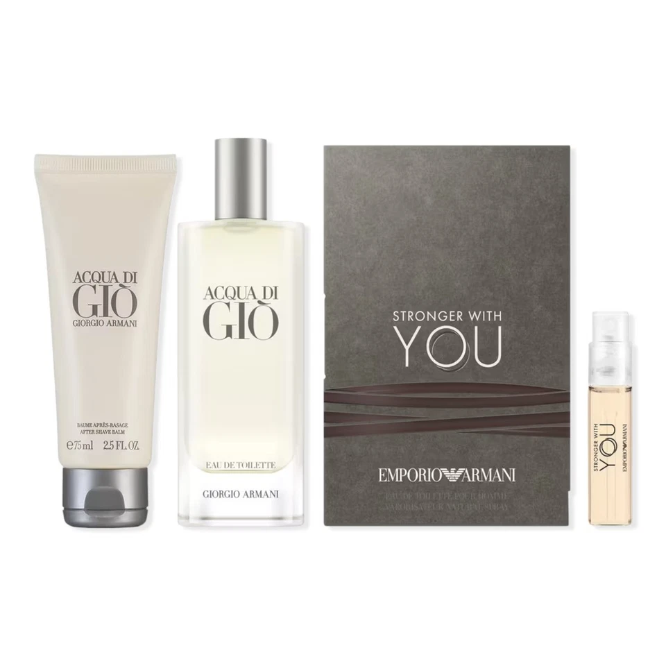 Georgio Armani Emporio Armani Stronger de Gio toilette y bálsamo para después del afeitado ULTA Foto 3 de 4