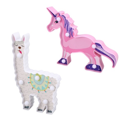  2 sztuki Lampka nocna dla dzieci Pokój dziecięcy Lampa ścienna Kreskówka LED - Zdjęcie 4 z 12