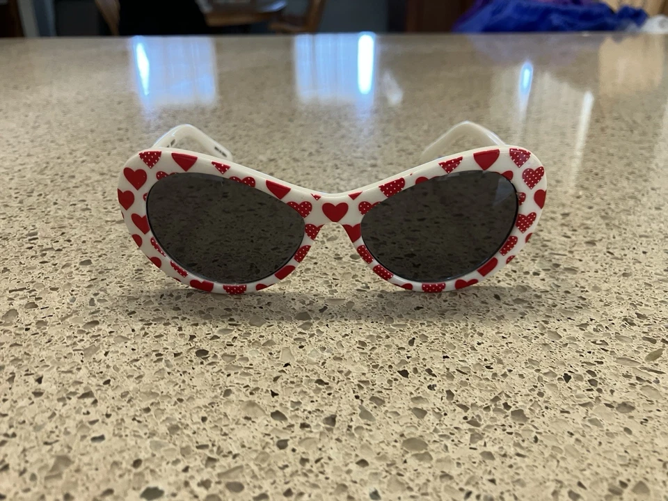 Óculos de sol Gymboree feminino coração 4-7 4 5 6 7 rosa - Imagem 3 de 4