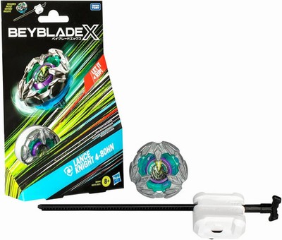 Hasbro Beyblade X Lance Knight 4-80HN Starter Pack Defense Type w/ Launcher New