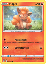 Vulpix / Pokémon Karte / Deutsch / Clash der Rebellen / 024/192 / RCL 024 / Nonh