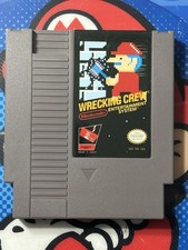 Wrecking Crew Nintendo NES Authentic Tested Vintage