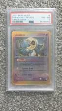 POKEMON CARD 2003 EX LUNATONE REVERSE FOIL/HOLO SANDSTORM #8 GRADED PSA 8