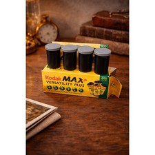 Vtg Kodak MAX Versatility Plus 800 Speed 35mm Color Film 4 Rolls 24 Exp 2005