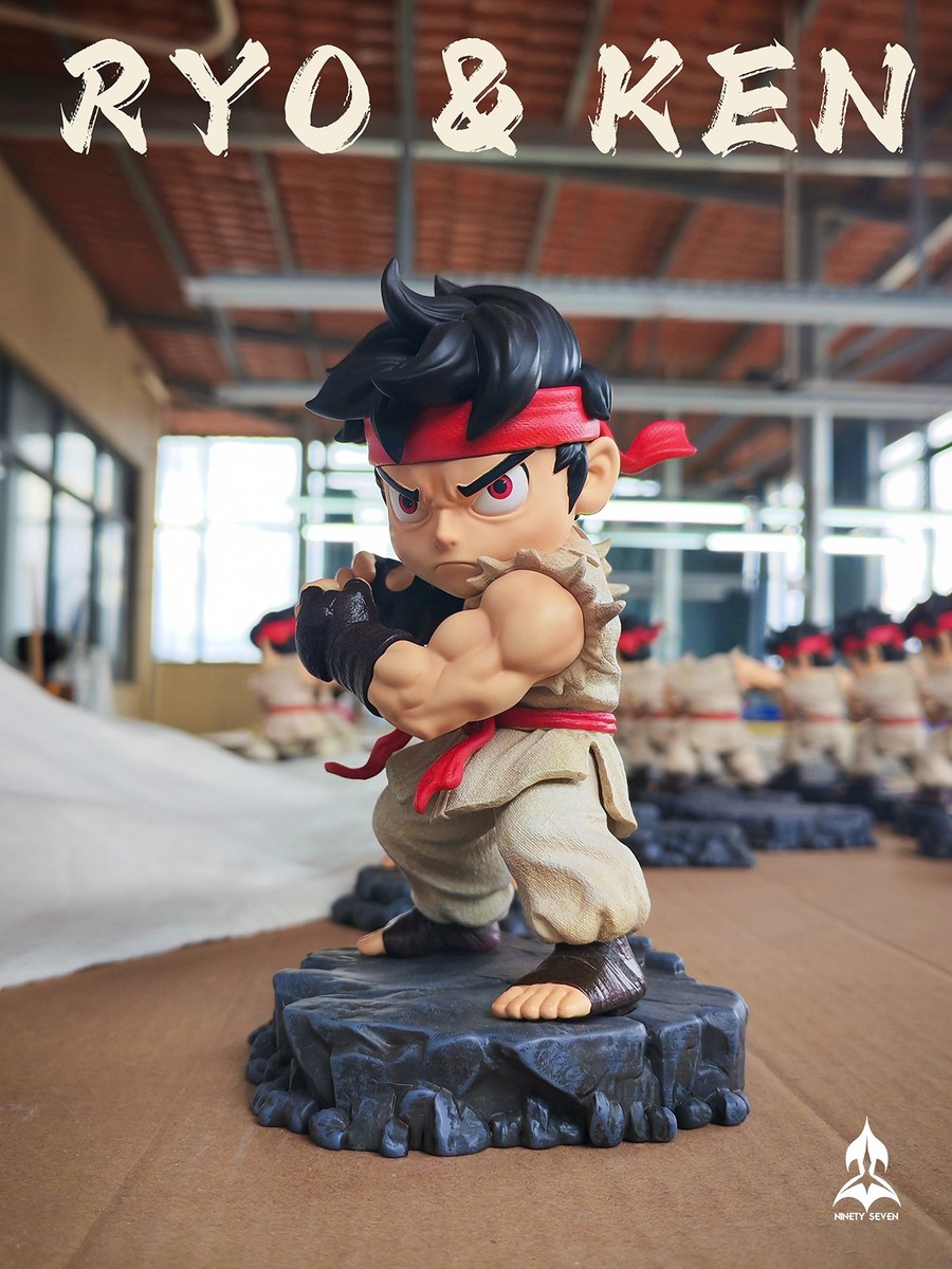 NINETY SEVEN RYU Street Fighter Resin Ornaments Figure H15CM Model