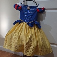 Disney Snow White Princess Ball Gown Hoop Dress Size 4T