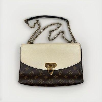 Authentic Louis Vuitton Monogram Canvas Shoulder Bag / Chain Purse   Preowned